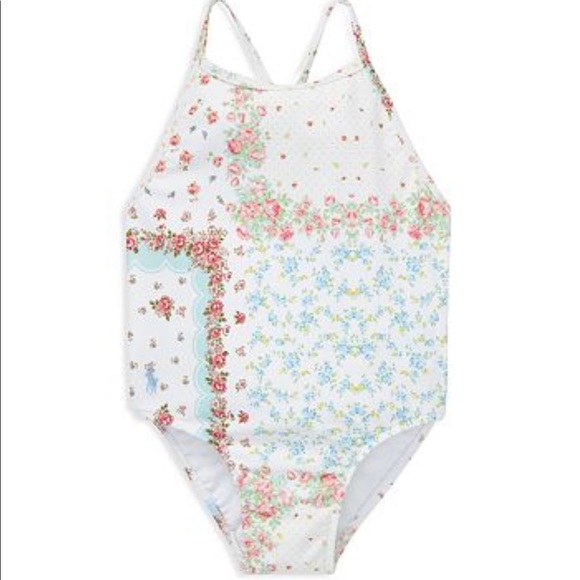 Ralph Lauren Other - SOLD - 18M Ralph Lauren Patchwork Swimsuit
